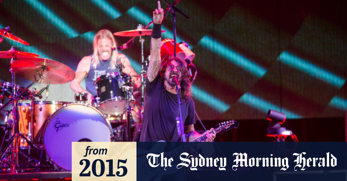 Foo Fighters rocks ANZ Stadium in Sydney